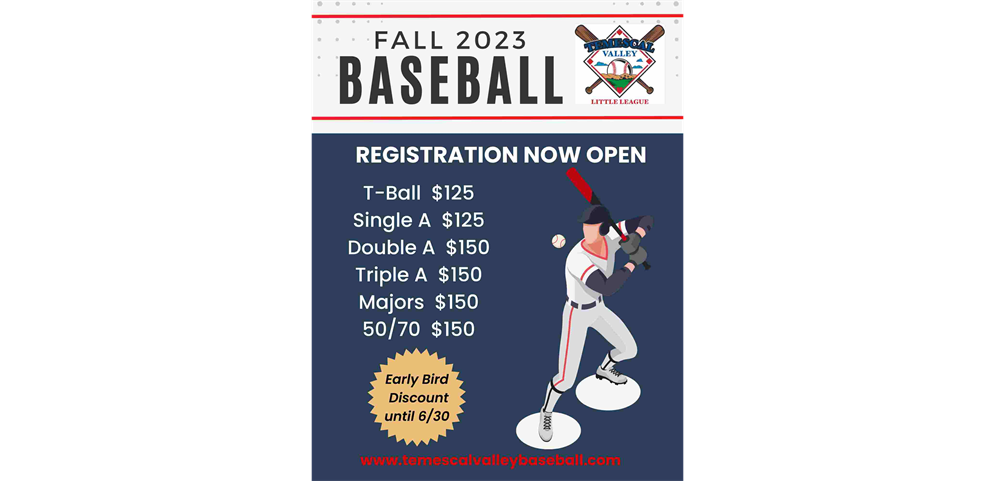 FALL REGISTRATION