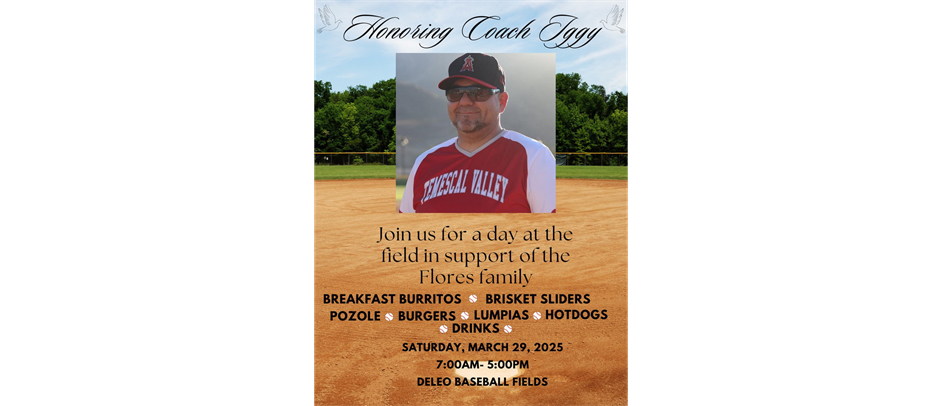 March 29 - Help support the Flores Family