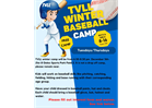 TVLL Winter Baseball Camp - FREE!